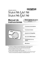 Olympus Stylus - Digital Camera - 7.1 Megapixel Manual De Instrucciones