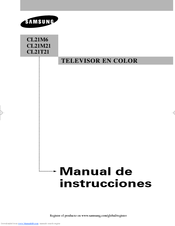 Samsung CL-21M21EQ Manual De Instrucciones