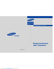 Samsung CL29V5W Instrucciones Del Usuario