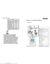 Haier HW-C1270 User Manual