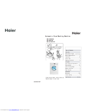 Haier HW-CS1050TXVE User Manual
