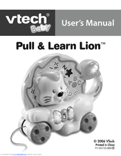 Vtech Pull & Learn Lion User Manual