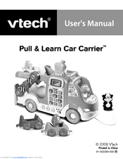 Vtech Pull & Learn Car Carrier User Manual