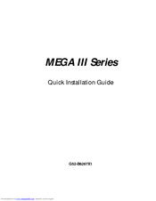 MSI MEGA 865 Quick Installation Manual
