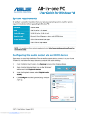 Asus ET2300INTI User Manual