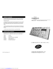 Stanton RM-80 Owner's Manual