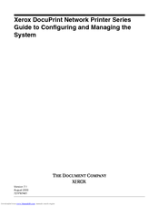 Xerox DocuPrint 4090 NPS Configuration Manual