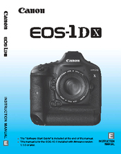 Canon EOS-1D C Instruction Manual