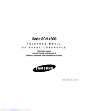 Samsung SCH-r300 Series Manual Del Usuario