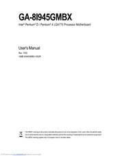 Gigabyte GA-8I945GMBX User Manual