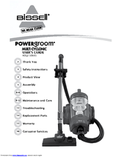 Bissell PowerGroom® Multi Cyclonic Canister User Manual