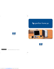 HP Pavilion v400 - Desktop PC Quick Setup Manual