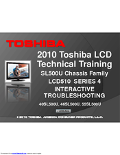 Toshiba 55SL500U Technical Training Manual