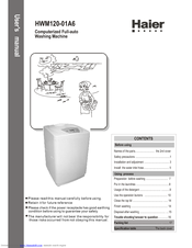 Haier HWM120-01A6 User Manual