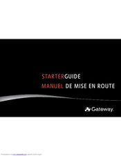 Gateway GT3240m Starter Manual