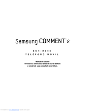 Samsung SCH-R390C Manual Del Usuario
