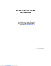 Gateway NV59C Series Service Manual