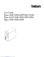 Lenovo ThinkCentre 8785 User Manual