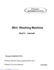 Haier HWM50-0701 User Manual