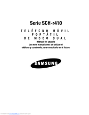 Samsung SCH-r410 Series Manual Del Usuario