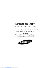 Samsung My Shot SCH-r430 series User Manual