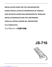 Kyocera JS-710 Installation Manual