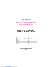Gigabyte GA-9IVDTH User Manual