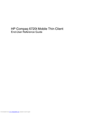 HP 6720t - mobile thin client User Reference Manual