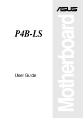 Asus P4B-LS User Manual