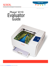 Xerox Phaser 6110N Evaluator Manual