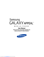 Samsung SGH-I827 User Manual