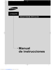 Samsung LTM 225W Manual De Instrucciones
