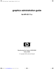 HP UX 11.x Administration Manual