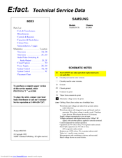 Samsung TXB2025/CX Technical Data Manual