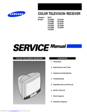Samsung TXJ2566 Service Manual