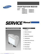 Samsung TXK2566X/XAC Service Manual
