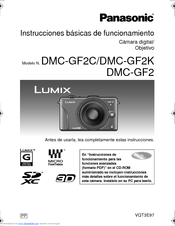 Panasonic DMCGF2K - DIGITAL STILL CAMERA Instrucciones Básicas De Funcionamiento