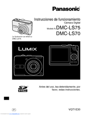 Panasonic DMCLS75 - DIGITAL STILL CAMERA Instrucciones De Funcionamiento