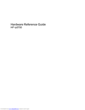 HP Rp5700 - Point of Sale System Hardware Reference Manual