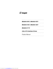 Seagate ST34321A Product Manual