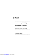 Seagate ST33232A Installation Manual