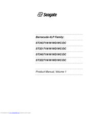 Seagate ST34371WD Product Manual