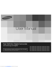 Samsung HMX-H304BN User Manual