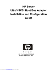 HP Tc2110 - Server - 128 MB RAM Installation And Configuration Manual