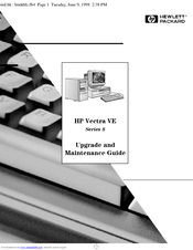 HP Vectra VE 8 Series Maintenance Manual