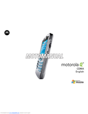 Motorola Q User Manual