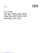 Lenovo NetVista A40i 2251 User Manual