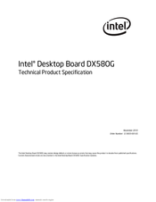 Intel BOXDX58OG Specification