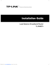 Tp-Link TL-R480T Installation Manual