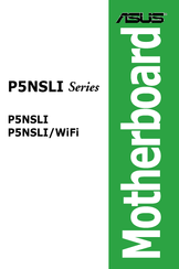 Asus P5NSLI/WiFi Installation Manual